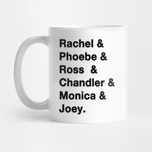 Friends Names Mug